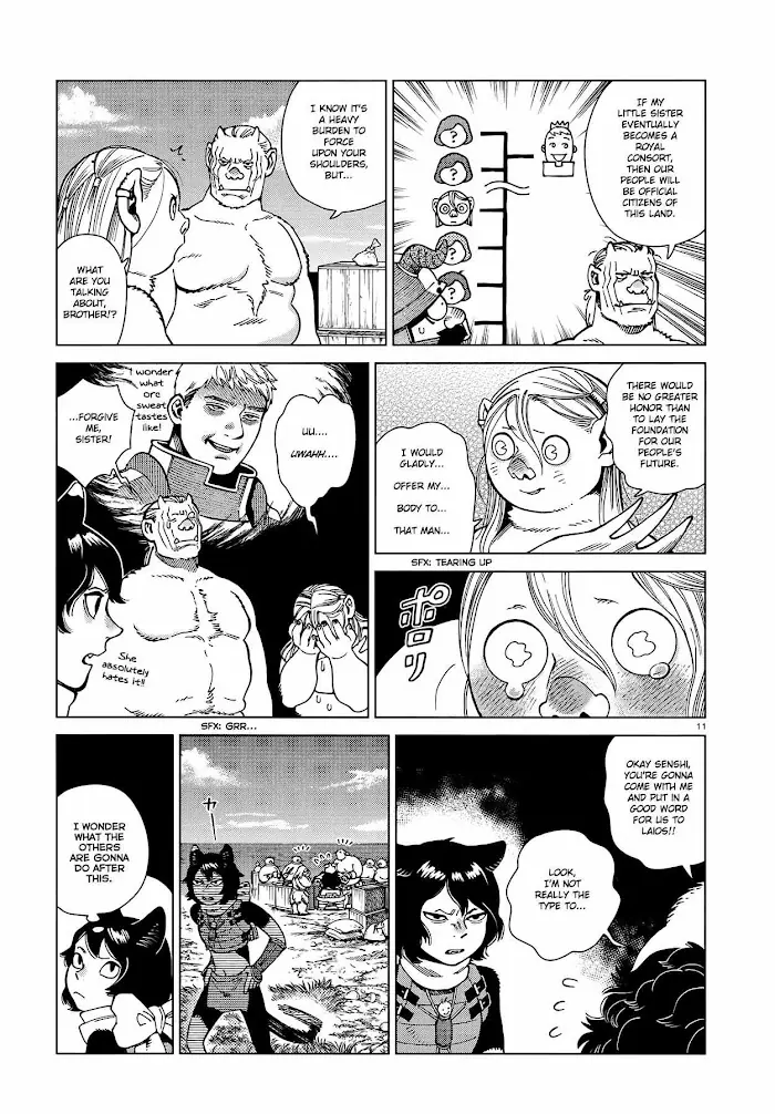 Delicious in Dungeon Chapter 95 image 11_optimized